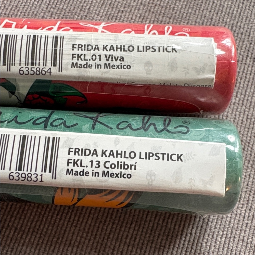 NEW Lot of 2x [Frida Kahlo] Lipstick in Viva & Colibri - Receive both colors! - Picture 10 of 11